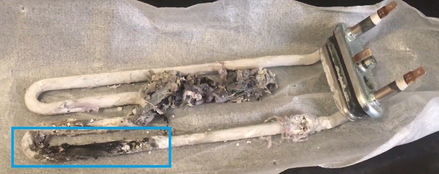 Сгоревший ТЭН